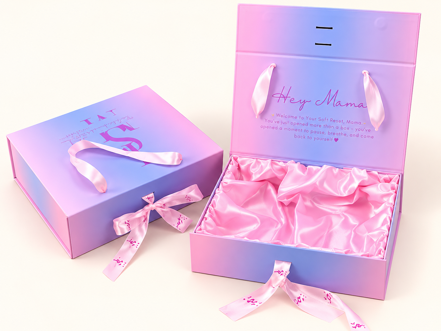 Custom rigid gift boxes