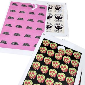 Custom sealing label for product packaging
