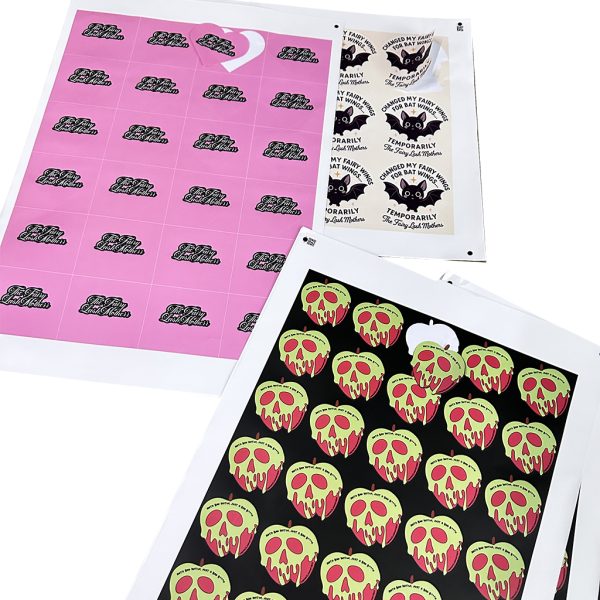 Custom sealing label for product packaging