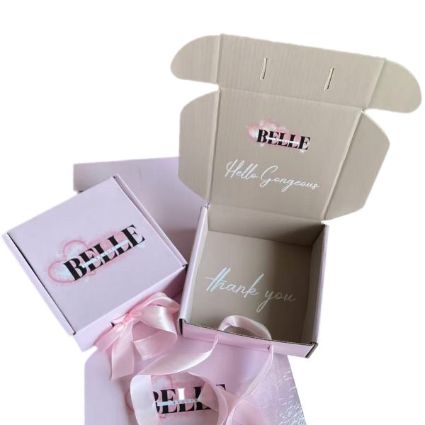 Personalized mailer box with inner print