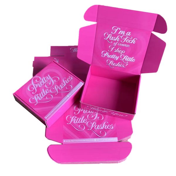 Custom cardboard mailer box for retail packaging
