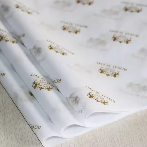 Customized tissue paper for gift boxes and bags