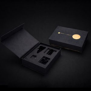 custom rigid gift box with foam insert